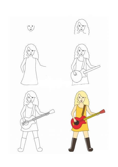 Idées de Taylor Swift (2) dessin