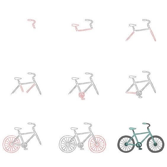 Vélo dessin