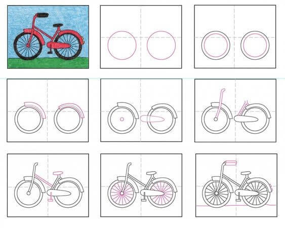 idées de vélo (27) dessin