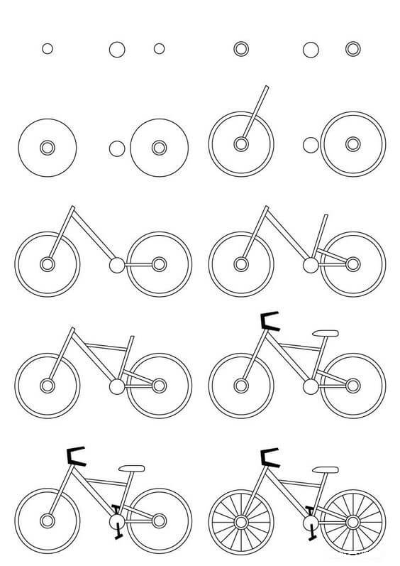 idées de vélo (34) dessin