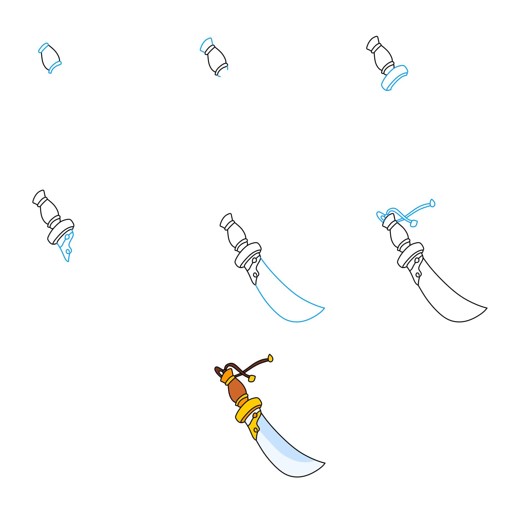 Idées d'épée (16) dessin