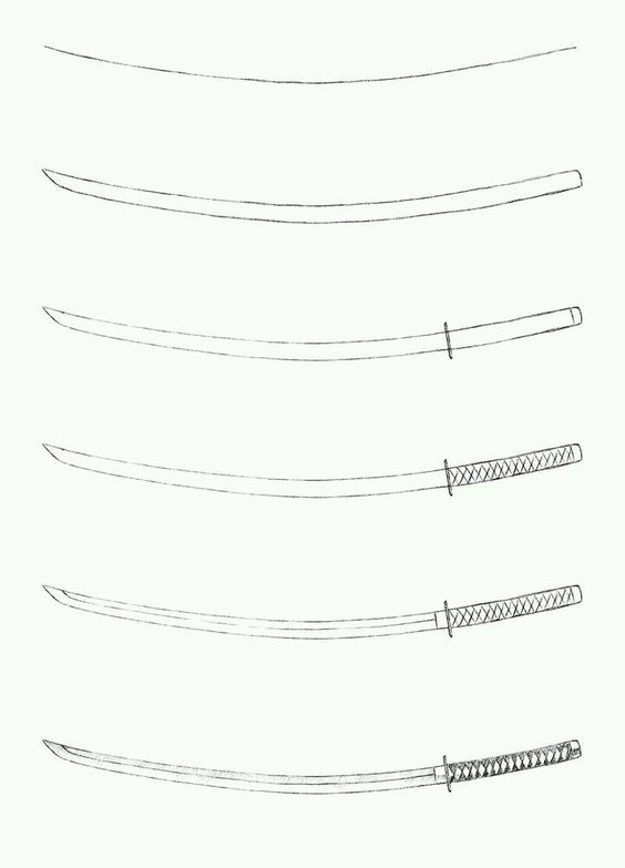 Idées d'épée (5) dessin