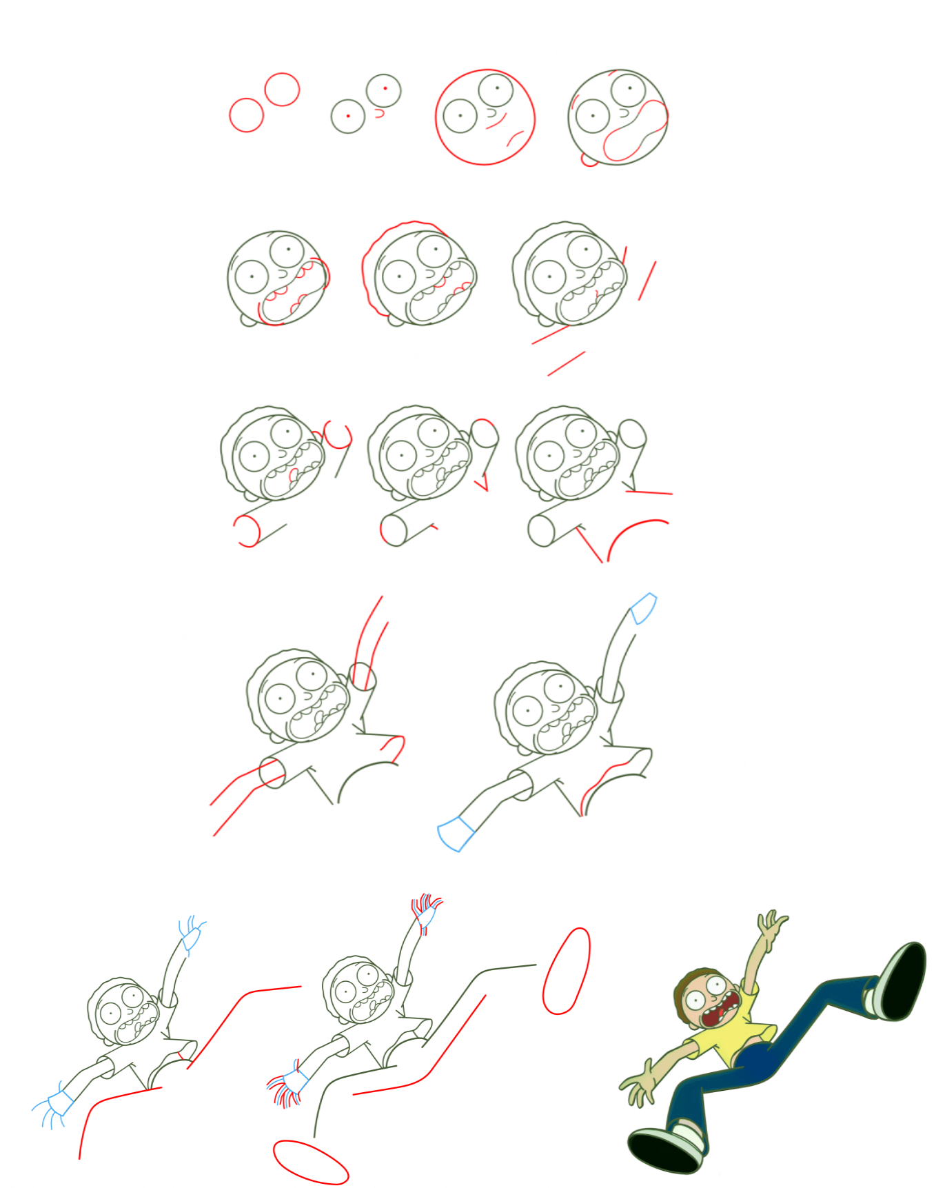 Idées Morty (5) dessin