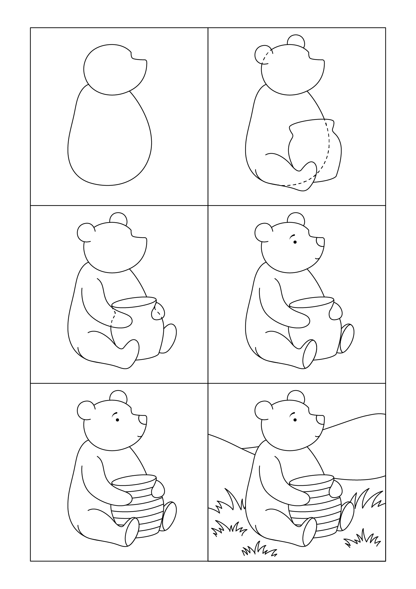 Winnie l'ourson est si simple (3) dessin