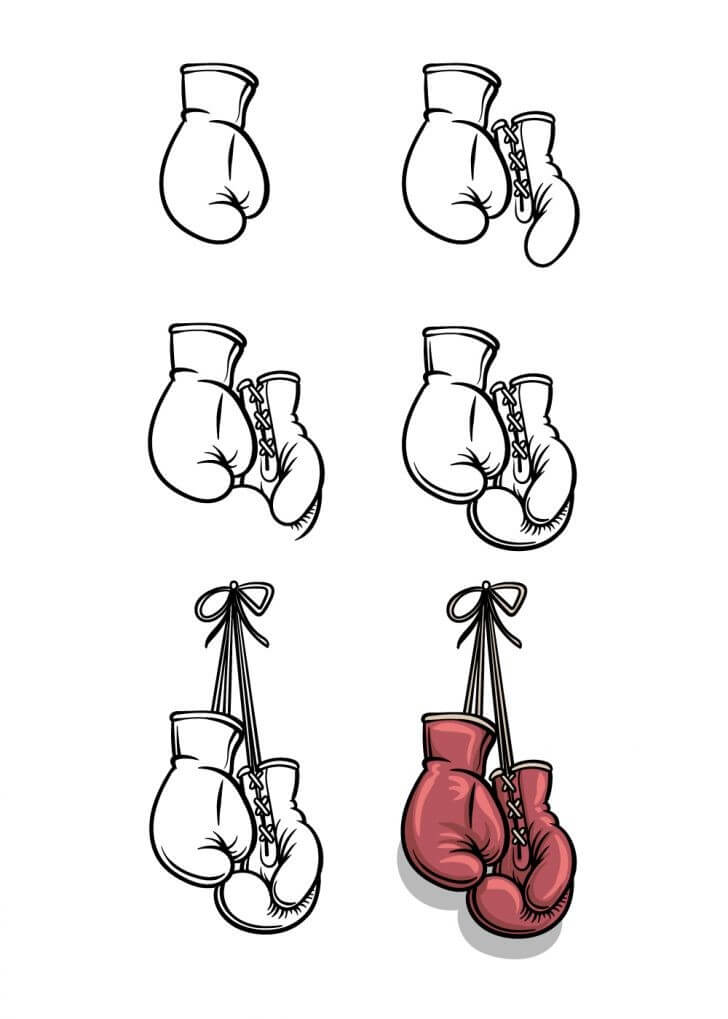 Gants de boxe (3) dessin