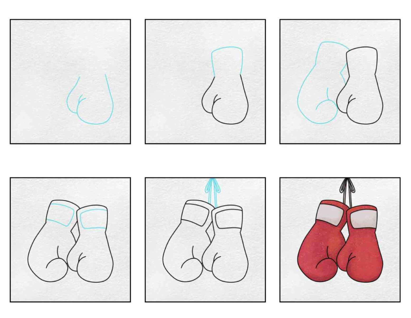 Gants de boxe (6) dessin