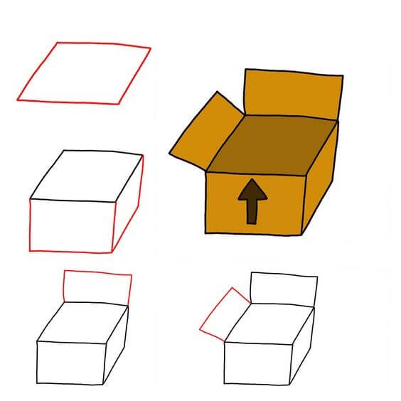 idée de boîte (4) dessin