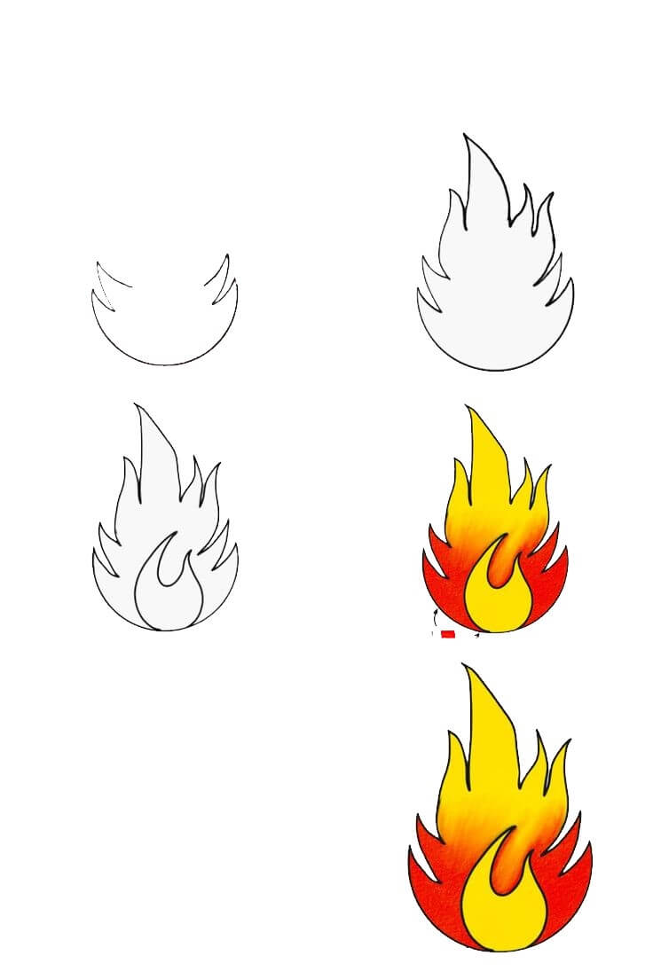 idée de feu (1) dessin