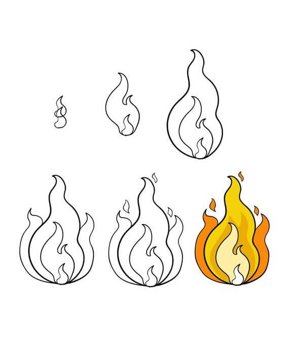 idée de feu (10) dessin