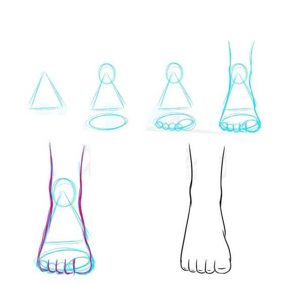 idée de pieds (12) dessin