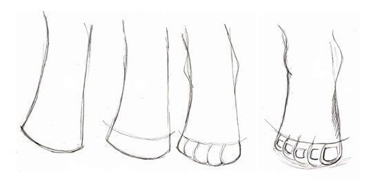 idée de pieds (13) dessin