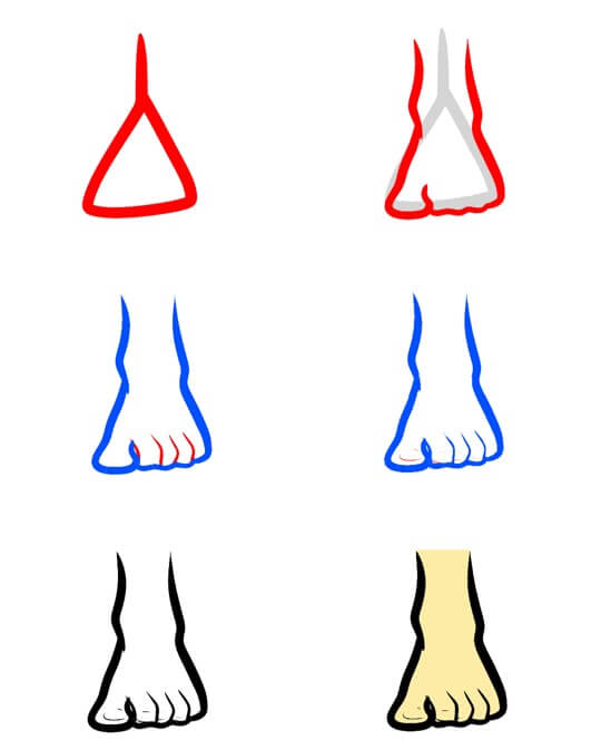 idée de pieds (17) dessin