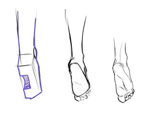 idée de pieds (2) dessin