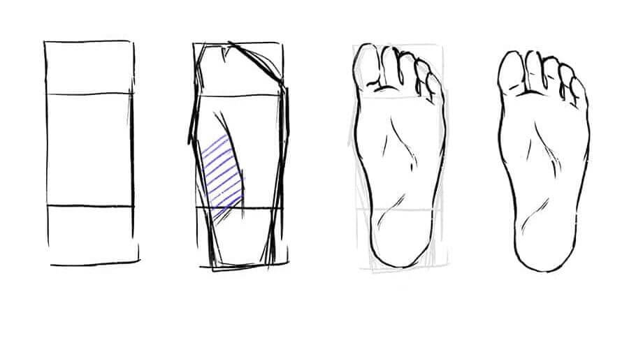 idée de pieds (21) dessin
