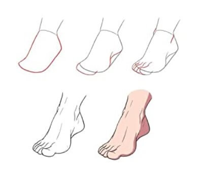 idée de pieds (5) dessin
