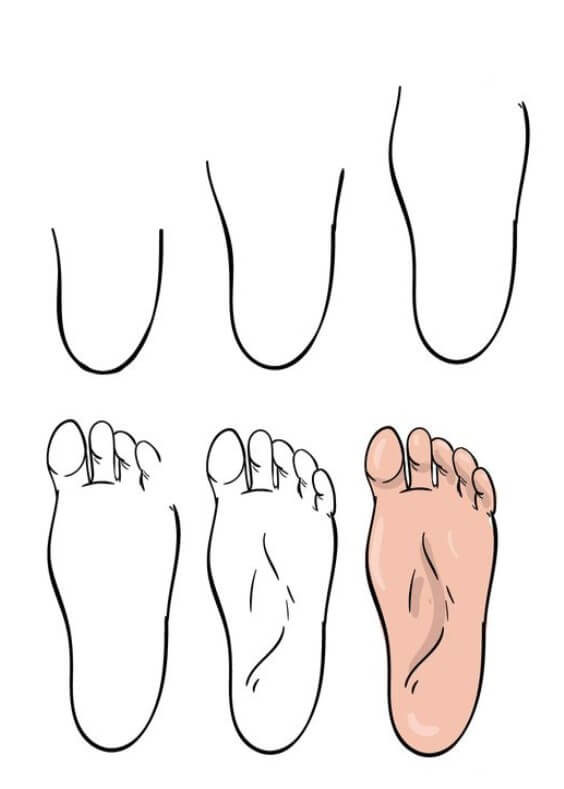 idée de pieds (7) dessin