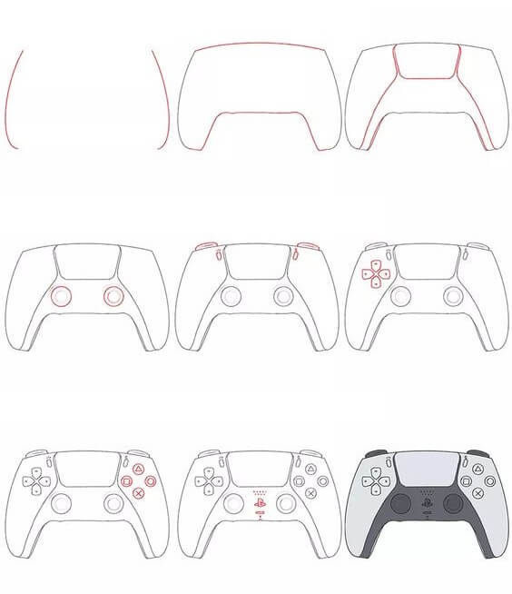 idée Xbox (3) dessin