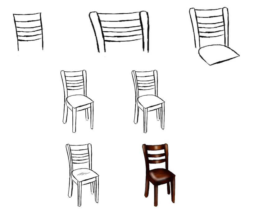 Idées de chaises (22) dessin