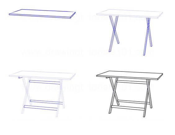 Idées de tables (10) dessin