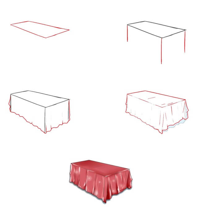 Idées de tables (15) dessin
