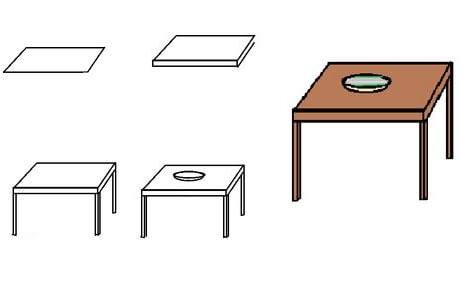 Idées de tables (3) dessin