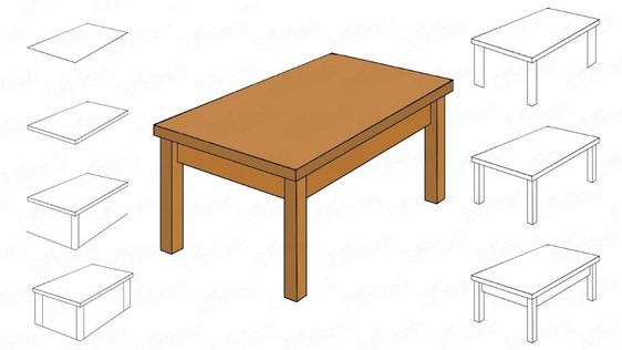 Idées de tables (4) dessin