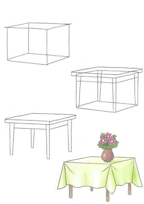 Idées de tables (9) dessin
