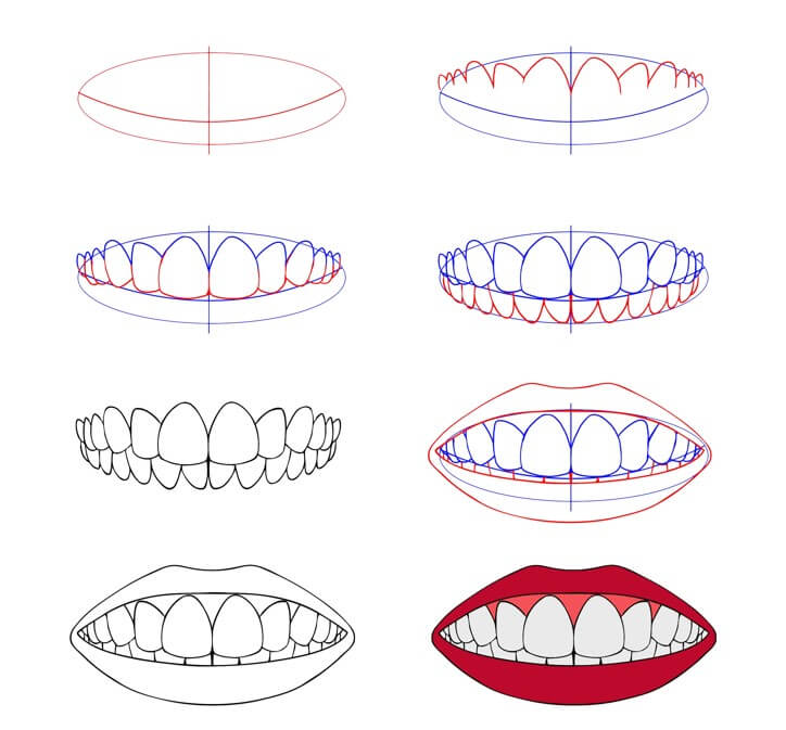 Idées sur les dents (11) dessin