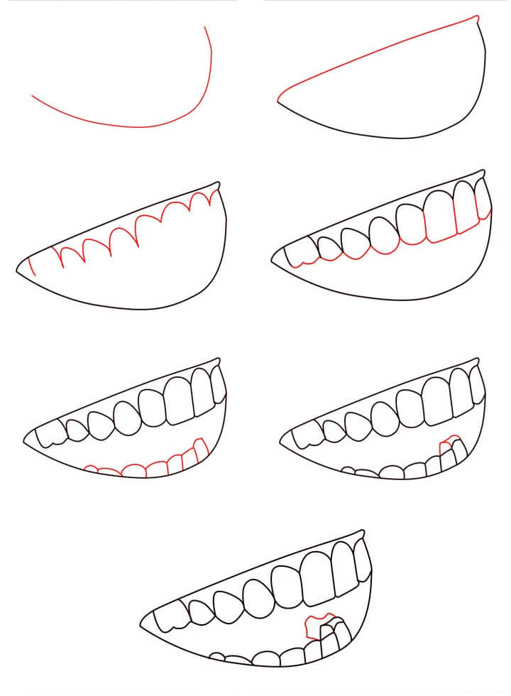 Idées sur les dents (9) dessin