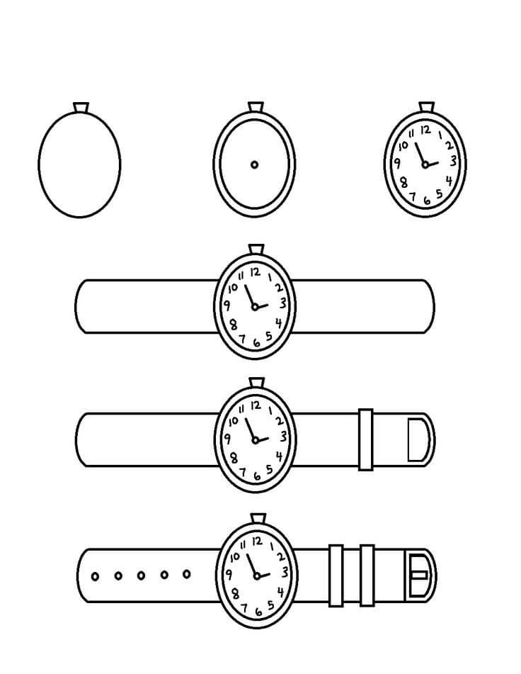 Montres-bracelets (1) dessin