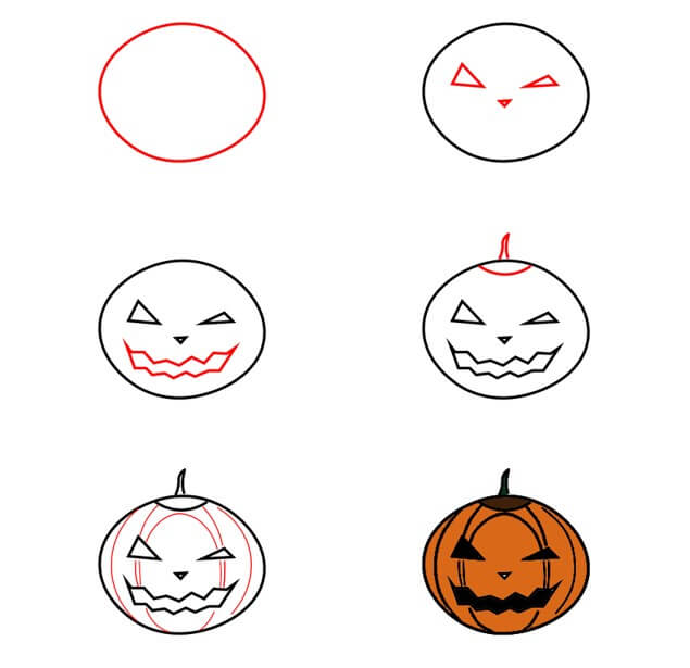 40 Facile Et Mignon Id es De Dessin Halloween Comment Dessiner Halloween