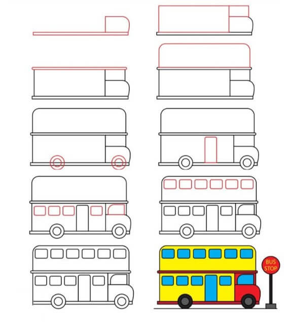 idée de bus (8) dessin