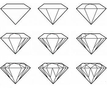 idée de diamant (1) dessin