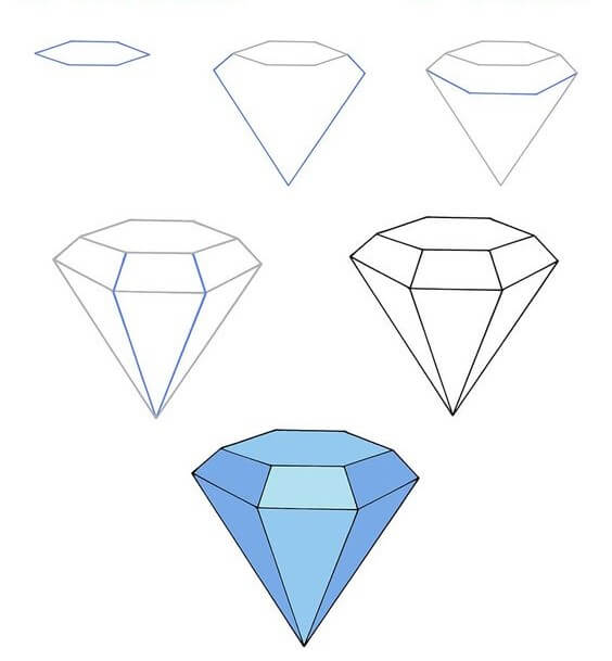 idée de diamant (11) dessin