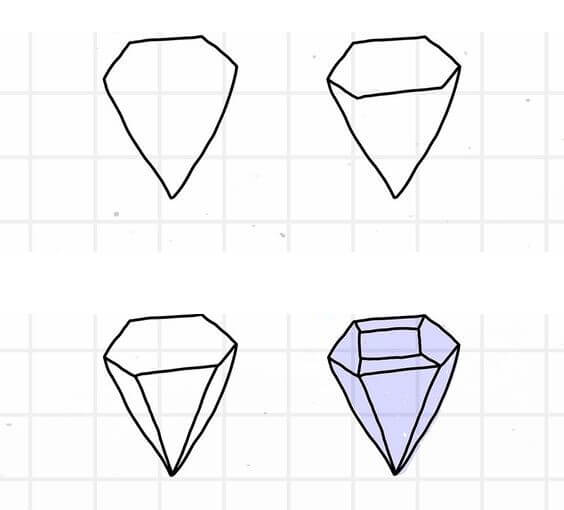 idée de diamant (13) dessin