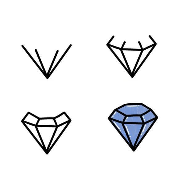 idée de diamant (18) dessin