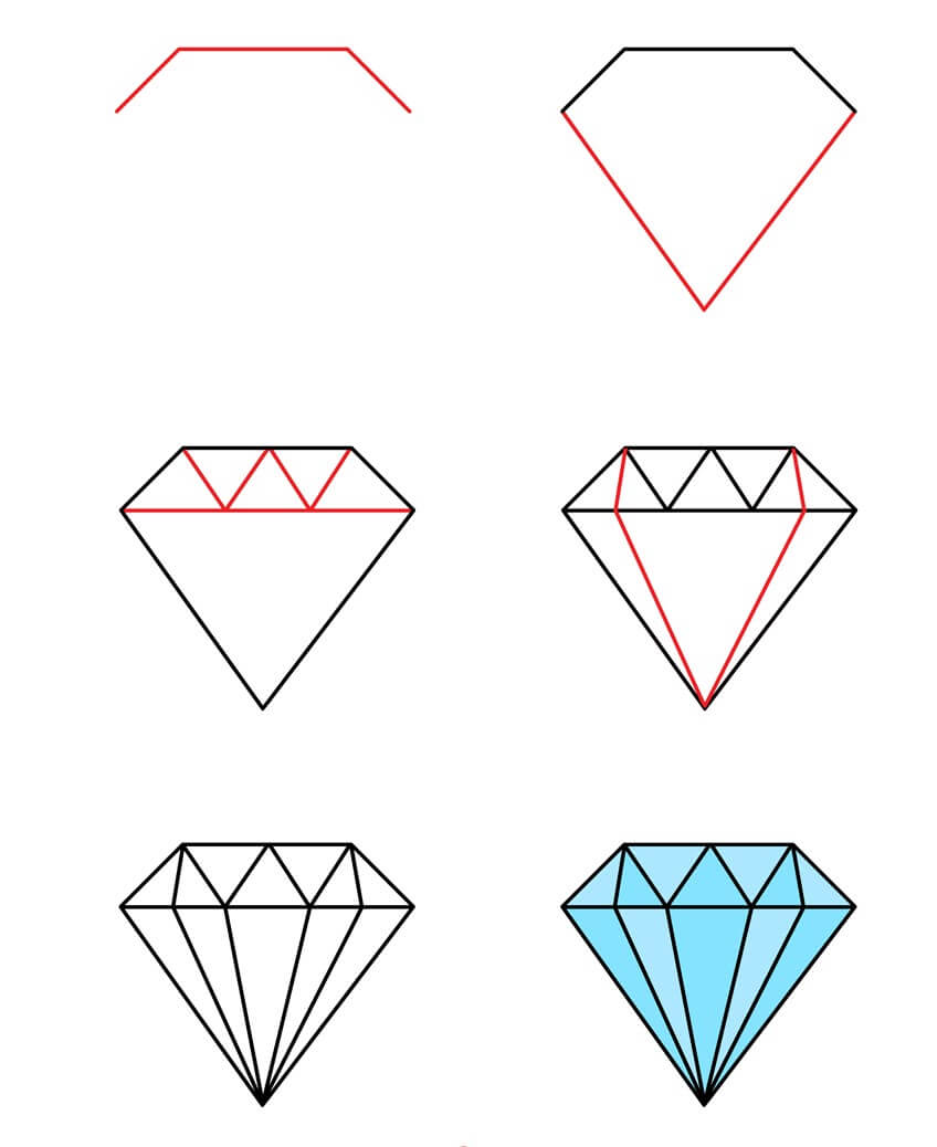 idée de diamant (21) dessin