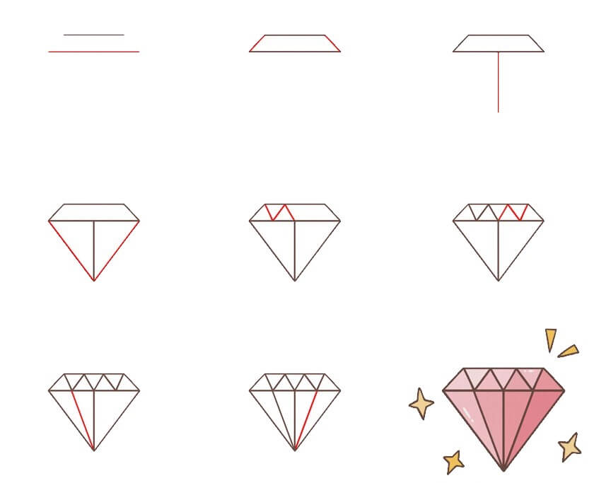 idée de diamant (24) dessin