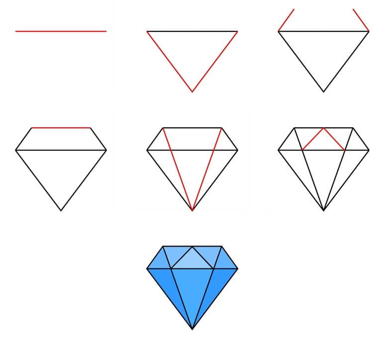 idée de diamant (26) dessin