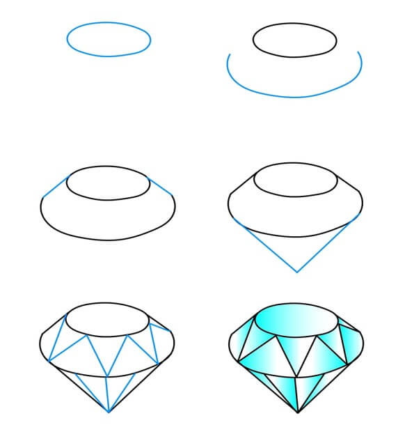 idée de diamant (33) dessin