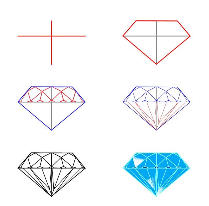 idée de diamant (34) dessin