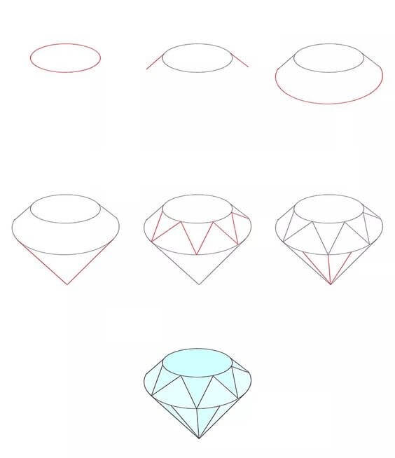 idée de diamant (6) dessin