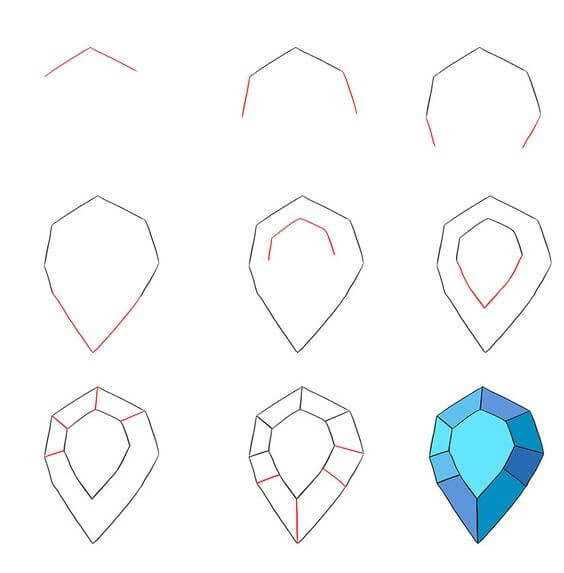 idée de diamant (8) dessin