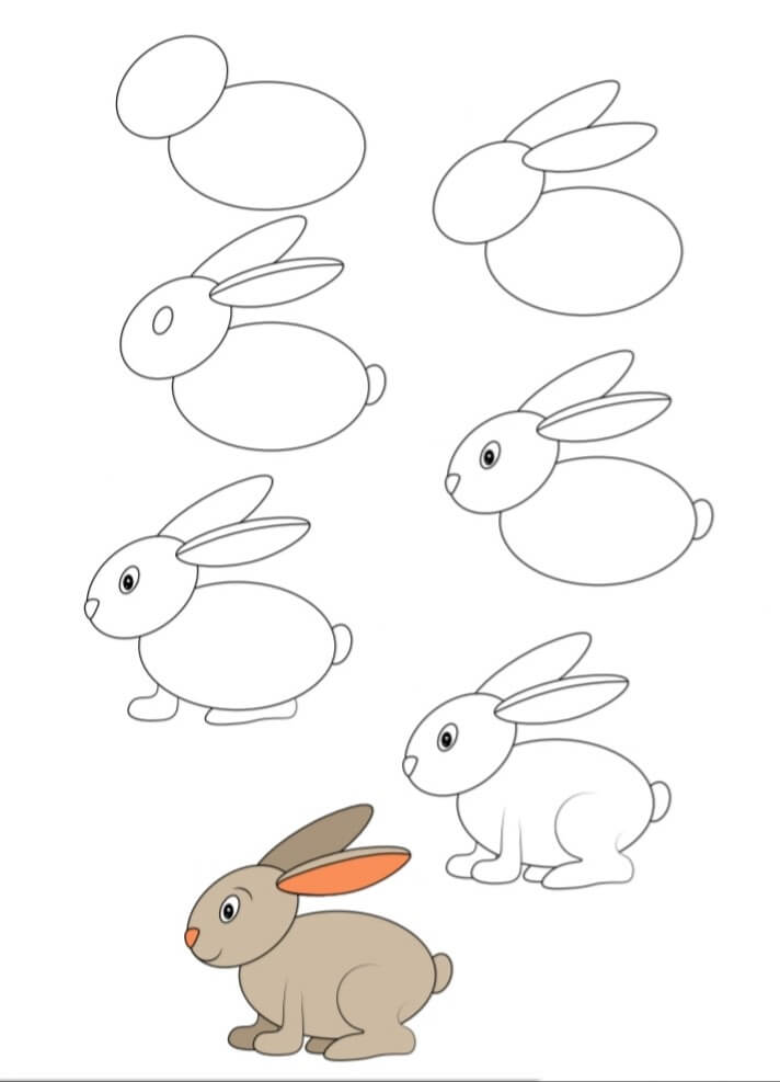 idée de lapin (15) dessin