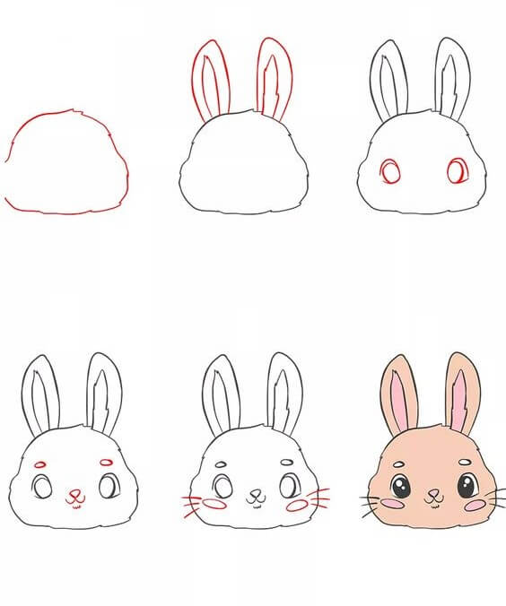 idée de lapin (7) dessin