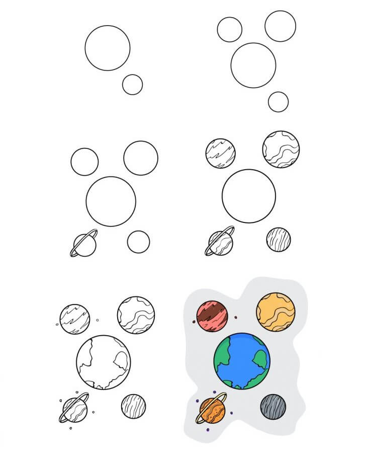 idée de planète (12) dessin