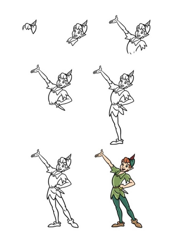 idée Peter Pan (2) dessin