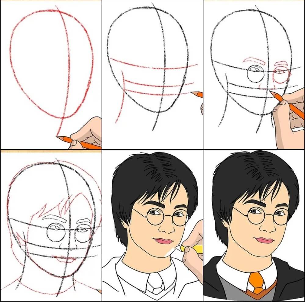 25 Facile Et Mignon Id es De Dessin Harry Potter Comment Dessiner 