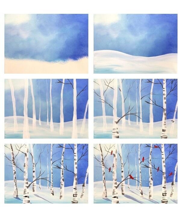 Papier à Lettres Motifs 'Paysage D'Hiver' - Lot De 20 Feuilles A4 Haute Qualité - Pour Imprimante Et écriture