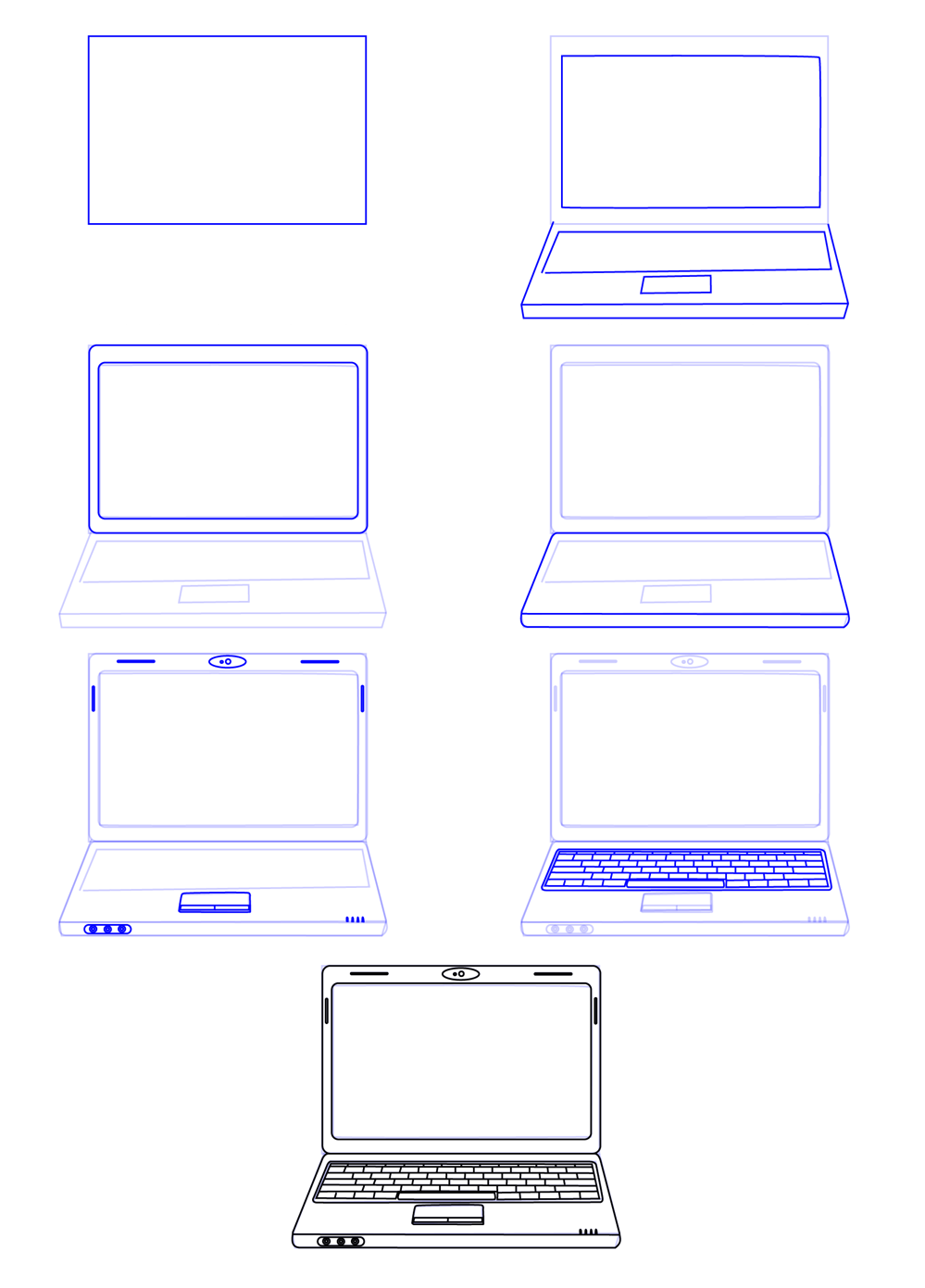 15 Facile Et Beau Id es De Dessin Ordinateur Portable Comment 
